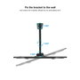 Tooq Soporte de Pared LP7843TN-B para TV de 32-55 pulgadas, Giratorio e Inclinable