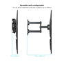 Tooq Soporte de Pared LP7843TN-B para TV de 32-55 pulgadas, Giratorio e Inclinable
