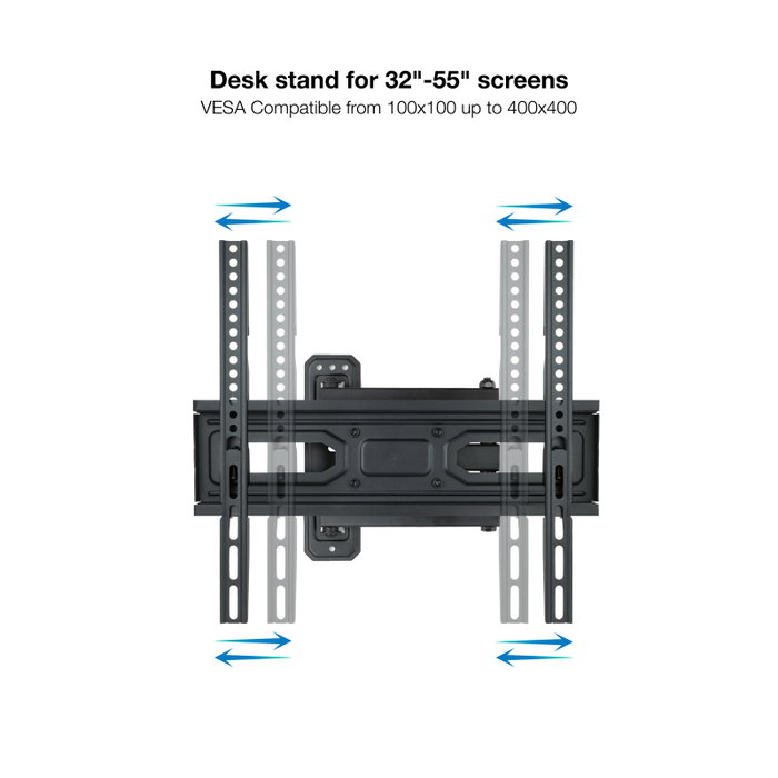 Tooq Soporte de Pared LP7843TN-B para TV de 32-55 pulgadas, Giratorio e Inclinable