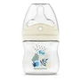DODIE Biberón Anticólicos 150 ml con Tetina Multiperforada Biomimicry - Para 0+ Meses Flujo 1 - Azul