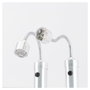 Realpower RealPower BBQ-Light 2, Luz Magnética para Parrilla LED, 2 Piezas, Acero Inoxidable, Funciona con 3 Baterías AAA