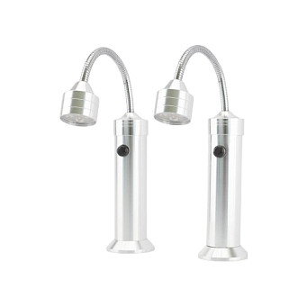 Realpower RealPower BBQ-Light 2, Luz Magnética para Parrilla LED, 2 Piezas, Acero Inoxidable, Funciona con 3 Baterías AAA Realpower RealPower BBQ-Light 2, Luz Magnética para Parrilla LED, 2 Piezas, Acero Inoxidable, Funciona con 3 Baterías AAA