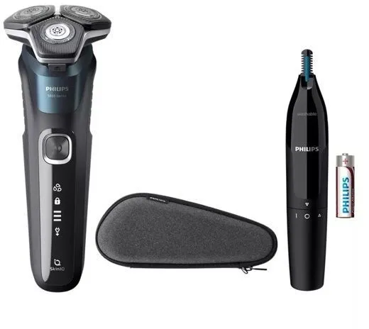 Philips Afeitadora eléctrica recargable y resistente al agua S5889-11