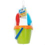 Color Baby Set Cubo Playa con 3 Accesorios en Red 14 cm - Modelos Surtidos