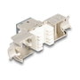 DeLOCK Set de 10 Módulos Keystone RJ45 Hembra a LSA Cat.6A sin Herramientas Gris