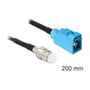 DeLOCK 88598 Cable coaxial FME hembra a FAKRA Z hembra RG-174 de 0,2 m