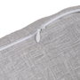 Ixia Cojín Gris Claro Algodón-Poliéster 55 x 55 cm (Pack de 2)