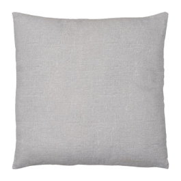 Ixia Cojín Gris Claro Algodón-Poliéster 55 x 55 cm (Pack de 2)
