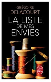 LIVRE DE POCHE, LA LISTE DE MES ENVIES, Gregoire Delacourt