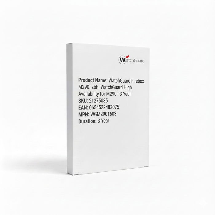 WatchGuard Firebox M290 High Availability - 3 años WatchGuard Firebox M290 High Availability - 3 años