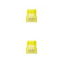 Nanocable Cable de red Cat6a U/UTP RJ45 0,5m Amarillo