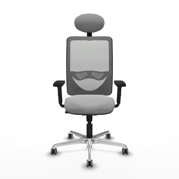 PIQUERAS Y CRESPO Silla de oficina Zulema Gris con mecanismo Sincro PIQUERAS Y CRESPO Silla de oficina Zulema Gris con mecanismo Sincro