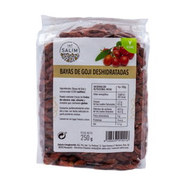 Int-Salim Bayas Goji 250 g, Frutos Desecados para Merienda Saludable