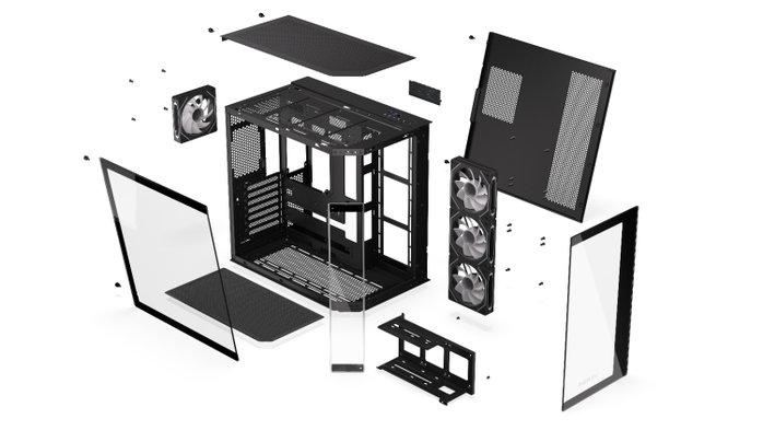 Krux Empero PC Carcasa Torre ATX, Ventana de Cristal Templado Frontal y Lateral, 4 Ventiladores Preinstalados, Refrigeración Líquida 360mm, USB 3.0, Negro Krux Empero PC Carcasa Torre ATX, Ventana de Cristal Templado Frontal y Lateral, 4 Ventiladores Preinstalados, Refrigeración Líquida 360mm, USB 3.0, Negro