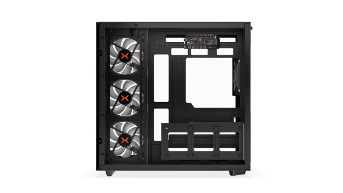 Krux Empero PC Carcasa Torre ATX, Ventana de Cristal Templado Frontal y Lateral, 4 Ventiladores Preinstalados, Refrigeración Líquida 360mm, USB 3.0, Negro Krux Empero PC Carcasa Torre ATX, Ventana de Cristal Templado Frontal y Lateral, 4 Ventiladores Preinstalados, Refrigeración Líquida 360mm, USB 3.0, Negro