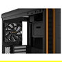 Be Quiet! PURE BASE 600 Mid-Tower PC Case Chasis Torre ATX con Ventana Lateral de Cristal Templado Naranja, USB 3.0, Silencioso