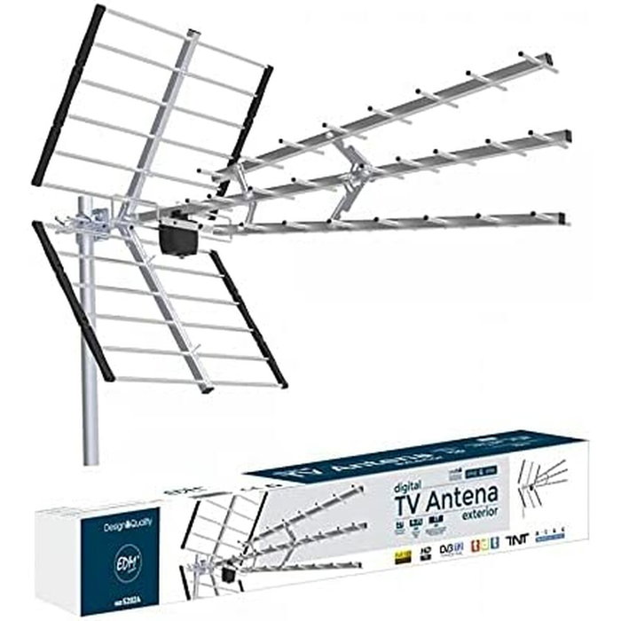 Edm Antena UHF TV Profesional 470-694 MHz 27 Elementos