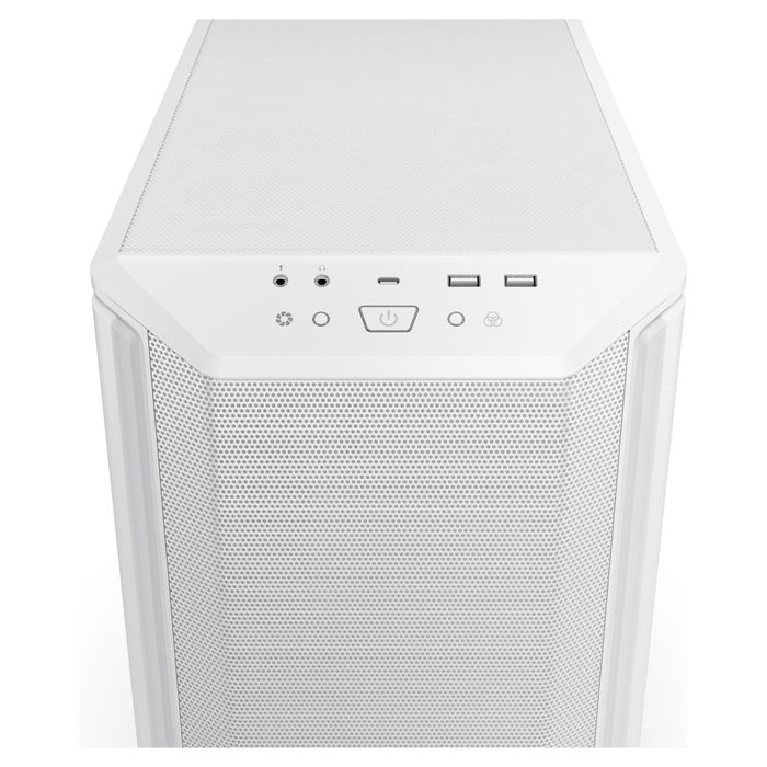 Be Quiet! Dark Base 701 White Mid-Tower Chasis para PC con Ventanas laterales