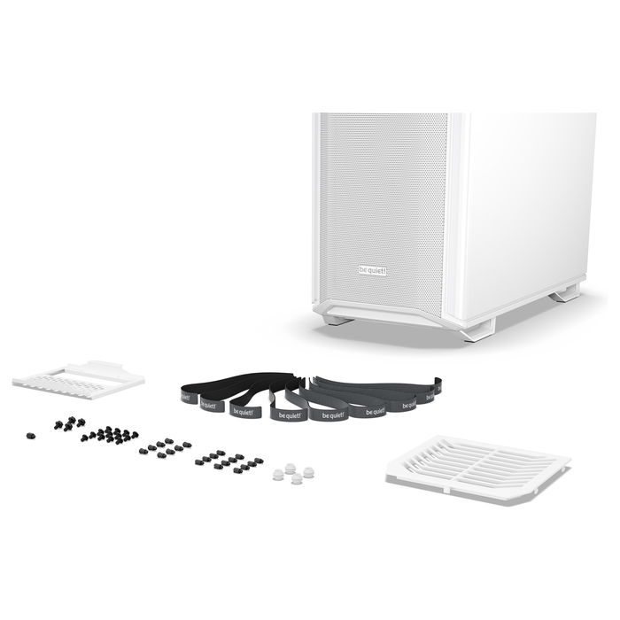 Be Quiet! Dark Base 701 White Mid-Tower Chasis para PC con Ventanas laterales