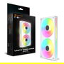 Cougar Unity240-FB CF-UN240RW-RGB Ventilador Líquido 240mm ARGB PWM Blanco - 2 Ventiladores Reversos de 120mm, FDB, 700-1600 RPM