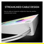 Cougar Unity240-FB CF-UN240RW-RGB Ventilador Líquido 240mm ARGB PWM Blanco - 2 Ventiladores Reversos de 120mm, FDB, 700-1600 RPM