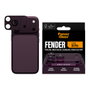 PanzerGlass Fender Camera Lens Protector Dark Cherry para iPhone 18 Pro, Púrpura