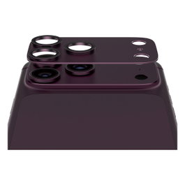 PanzerGlass Fender Camera Lens Protector Dark Cherry para iPhone 18 Pro, Púrpura