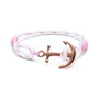 Tom Hope Pulsera Pearl Pink One Bianco e Rosa Misura XS Rosa