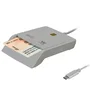 Lector de dni y tarjetas woxter pe26-198 blanco usb 2.0