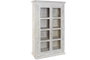 DKD Home Decor Vitrina de Mango y Cristal Altamira2 Blanco