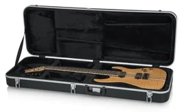 Gator Estuche rígido para guitarra eléctrica extralargo - Negro