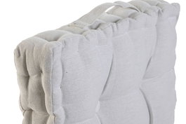 DKD Home Decor Cojín Urban Crudo 42 x 42 x 8 cm (2 Unidades) Algodón Poliéster