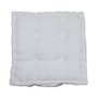DKD Home Decor Pack de 2 Cojines de Algodón y Poliéster con Asa, Crudo