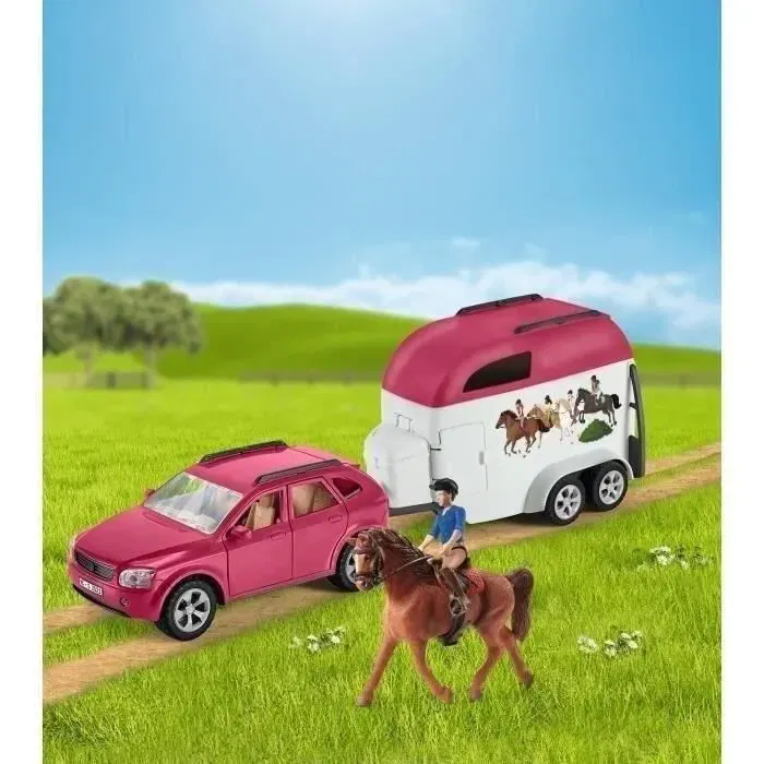 Schleich Coche con remolque 72223 Horse Club Schleich Coche con remolque 72223 Horse Club
