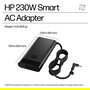 HP Adaptador de Corriente Smart AC 230W 19.5V para Portátiles HP Negocios, 115V Entrada, Negro