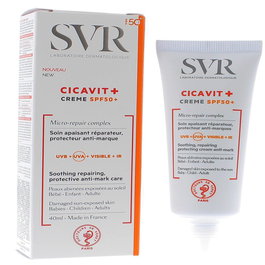 Svr Cicavit+ Cr Spf50+ Crema Reparadora y Protectora, 40ml