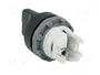 ABB M2S Interruptor Rotativo Negro 22mm