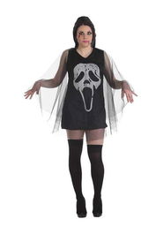 Creaciones Llopis Disfraz Adulto Vampira Vestido Terror Talla L
