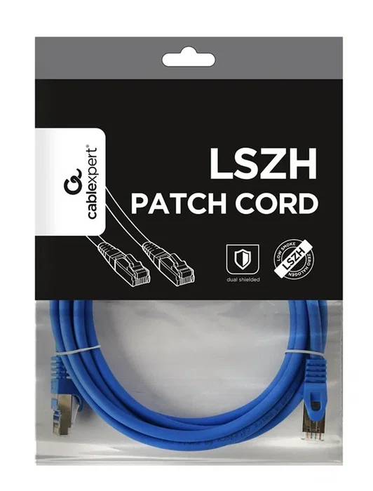 GEMBIRD Patch cord Cat 6a S/FTP de 3m Gris