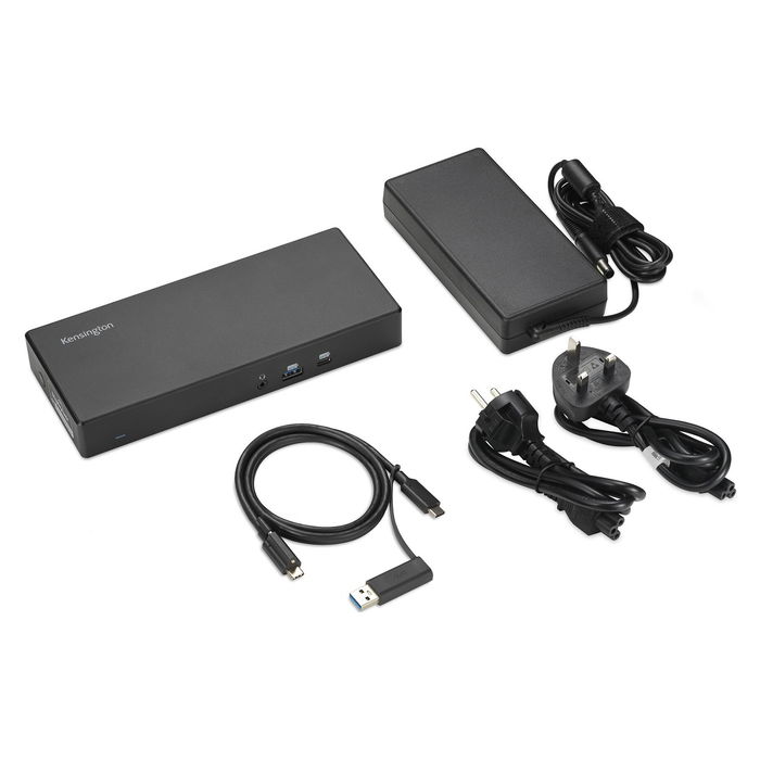 Kensington SD4781P Replicador de Puertos USB-C/A Dual 4K con Suministro de Potencia de 100W