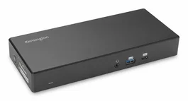 Kensington Replicador de puertos 4K dual USB-C y USB-A SD4781P EQ, USB 3.2 Gen 2, 100W, Ethernet, Negro