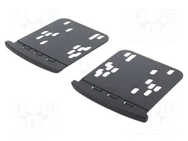ACV Bastidor de montaje de radio 2 DIN Negro para Ford y Jaguar