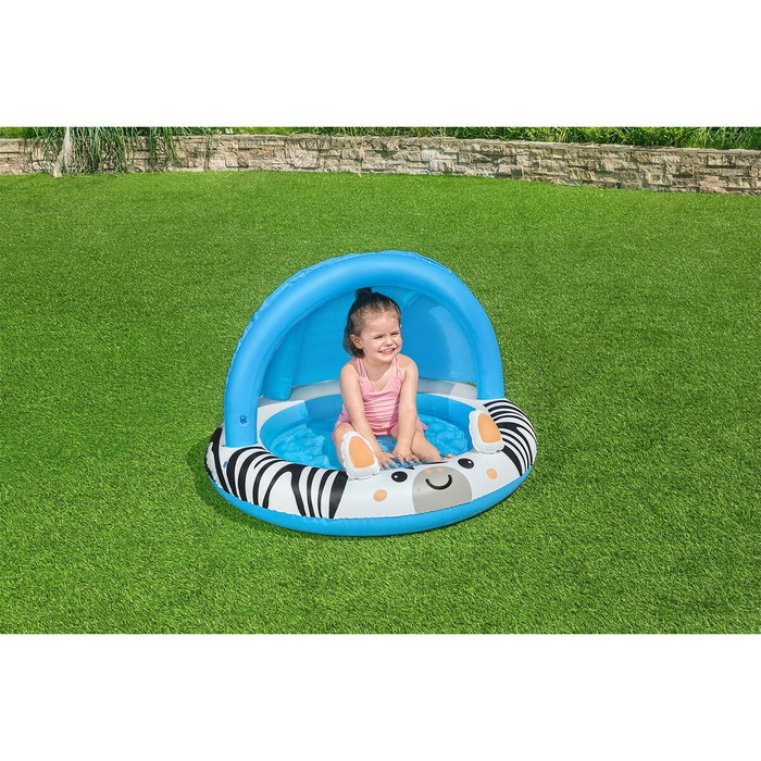 Bestway Piscina Hinchable Infantil Aro Safari 97x66 cm +2 Años Jardin 52559