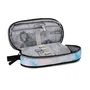 Pro-Dg Estuche Portatodo Pencil PRO-DG Azul con Organizador para Lápices y Pinceles 10 x 21 x 5 cm