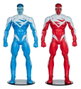 McFarlane Toys DC Multiverse pack de 2 Figuras Superman Blue vs. Superman Red (Gold Label) 18 cm