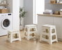 Confortime Taburete Plegable White 38x32x39.5cm