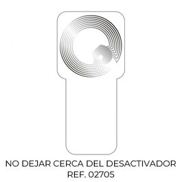 Checkpoint Pack 500 Etiquetas Anti Robo Super Flag Tag 80 MHz 6x3,2cm Referencia 10145617