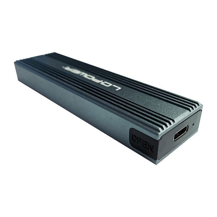 LC-Power LC-M2-C-MULTI-3 Caja Externa SSD M.2 NVMe y SATA USB 3.2 Antracita