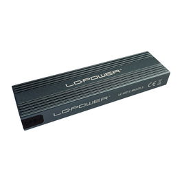 LC-Power LC-M2-C-MULTI-3 Caja Externa SSD M.2 NVMe y SATA USB 3.2 Antracita
