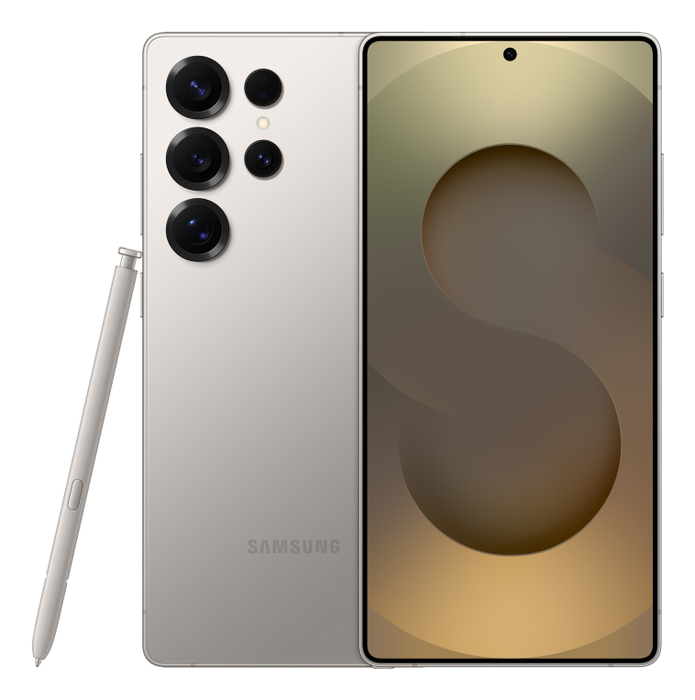 Samsung Galaxy S25 Ultra Smartphone 17.5 cm (6.9") Dynamic AMOLED 2X 512 GB 12 GB RAM Android 15 5G Snapdragon 8 Elite Cámara 200 MP Batería 5000 mAh IP68 Gris Titanio